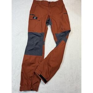 REVOLUTIONRACE Nordwand Pants Men’s SZ 33 Hybrid Stretch Rustic Citrus